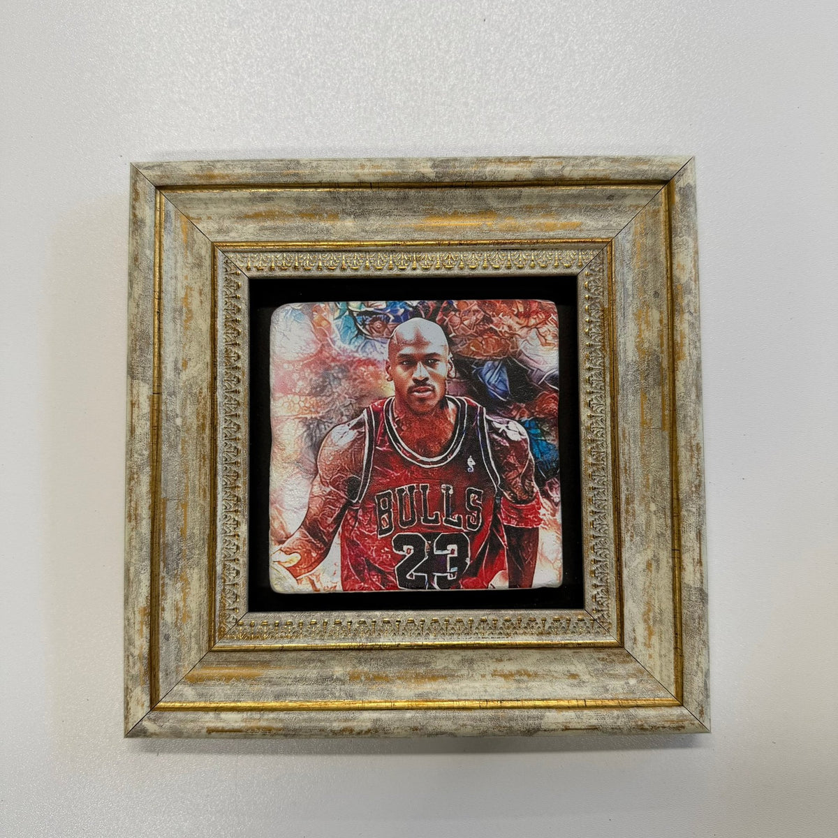 Variant Mapping v4 | michael-jordan-natural-stone-coaster-bulls-23 | with Gold Frame | sha256:40303bc5c122