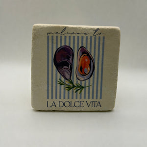 Mussel Stone Coaster