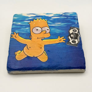 Nirvana Nevermind Stone Coaster