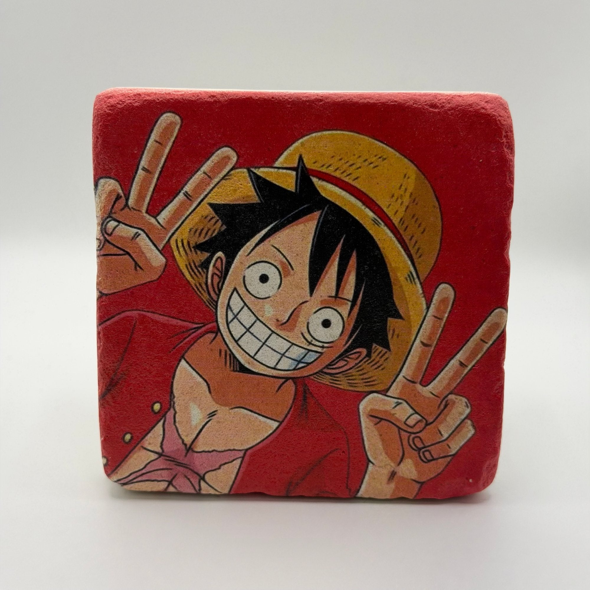 One Piece Luffy Stone Coaster
