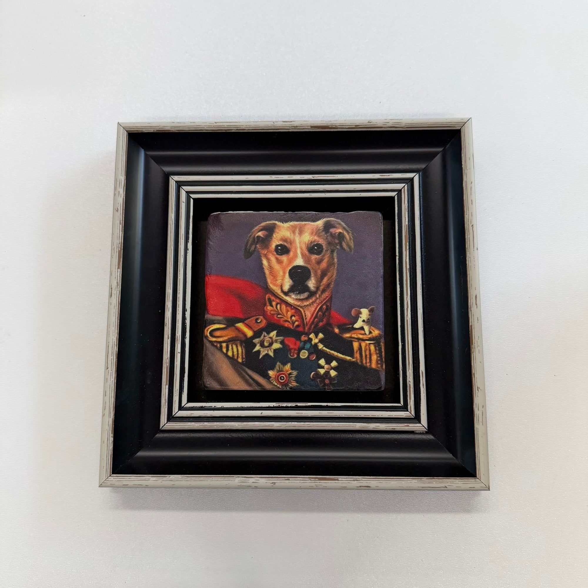Variant Media V2 | patriotic-military-dog-stone-coaster | black | variant_main | sha256:50d400baaba6