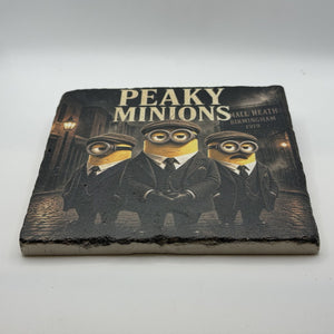 Peaky Blinders Minions Natural Travertine Stone Hotpad 2