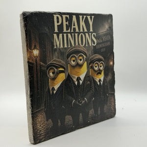 Peaky Blinders Minions Natural Travertine Stone Hotpad 3