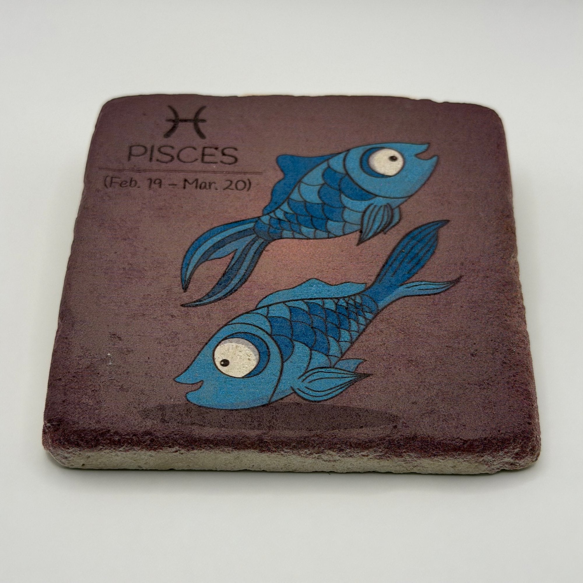 Pisces Stone Coaster