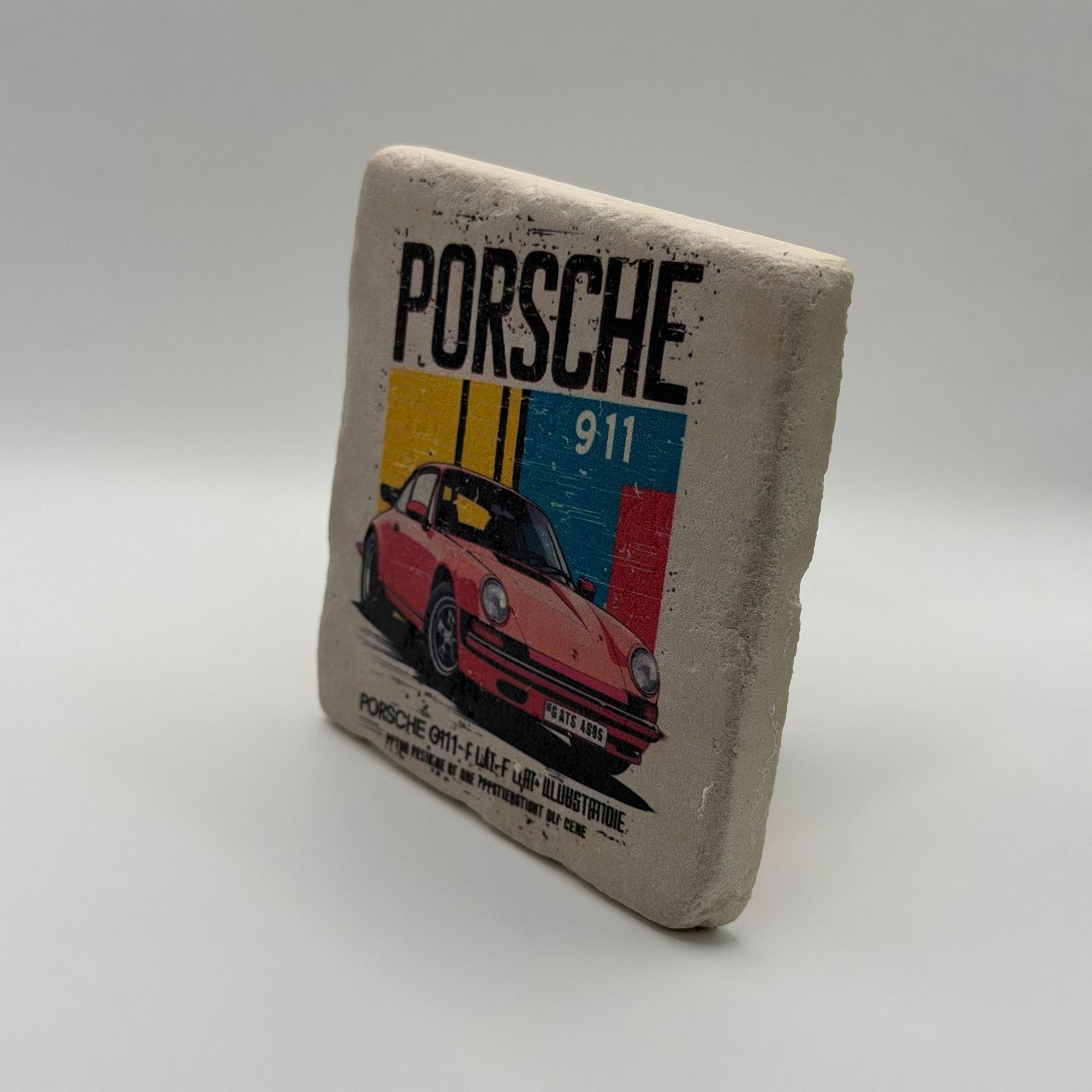 Classic Porsche Stone Coaster