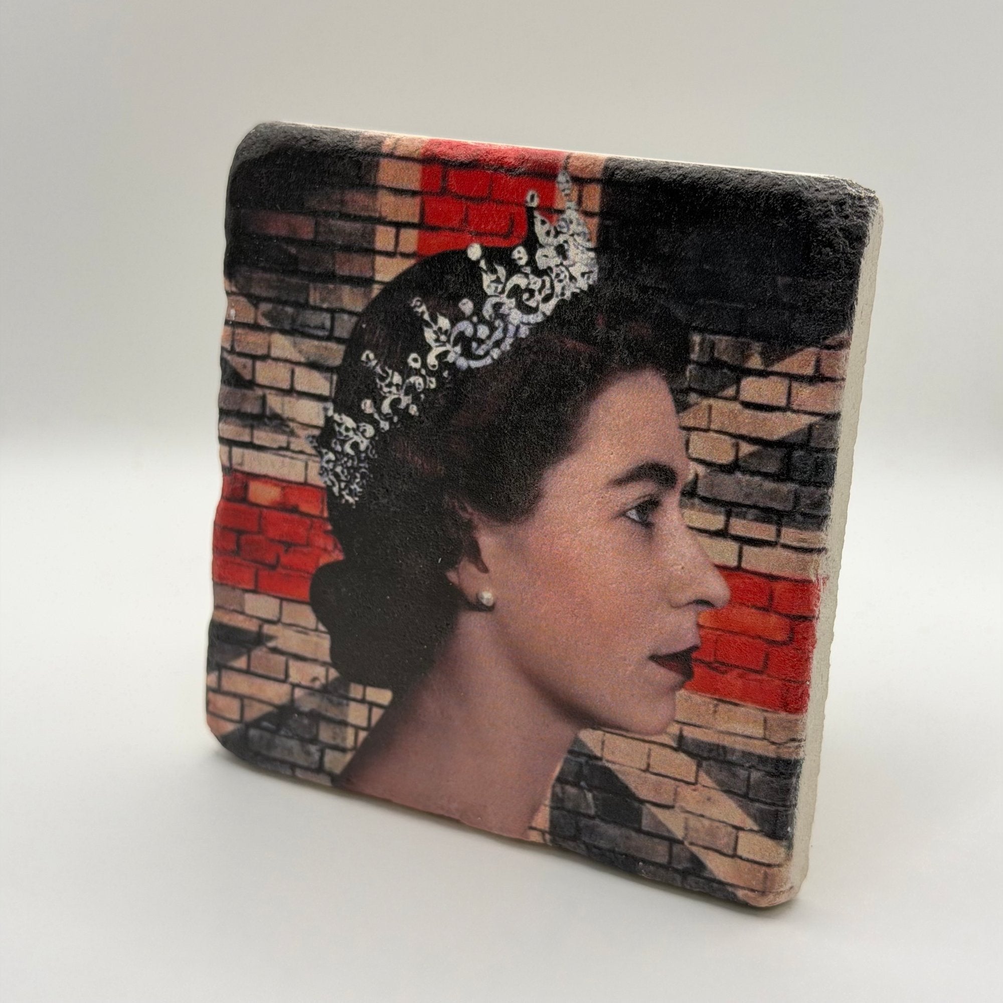 Queen Elizabeth II Stone Coaster