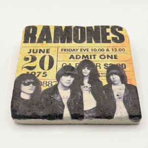 Ramones Stone Coaster
