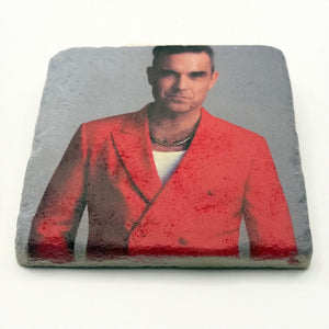 Robbie Williams Stone Coaster