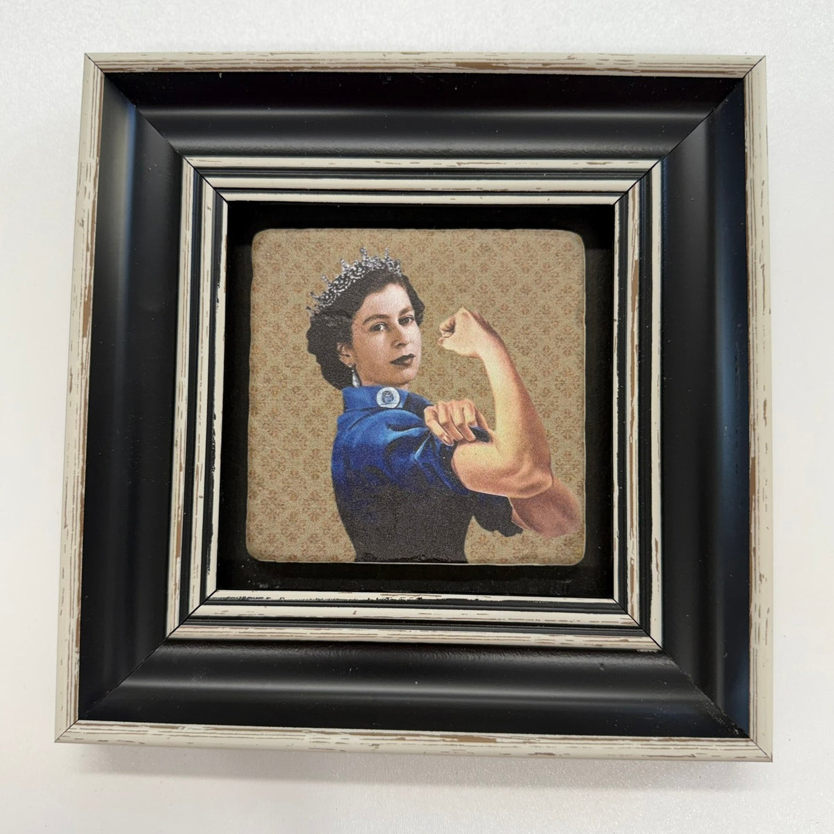 Variant Mapping v4 | rosie-riveter-elizabeth-natural-stone-coaster | with Black Frame | sha256:4260ce679e8c