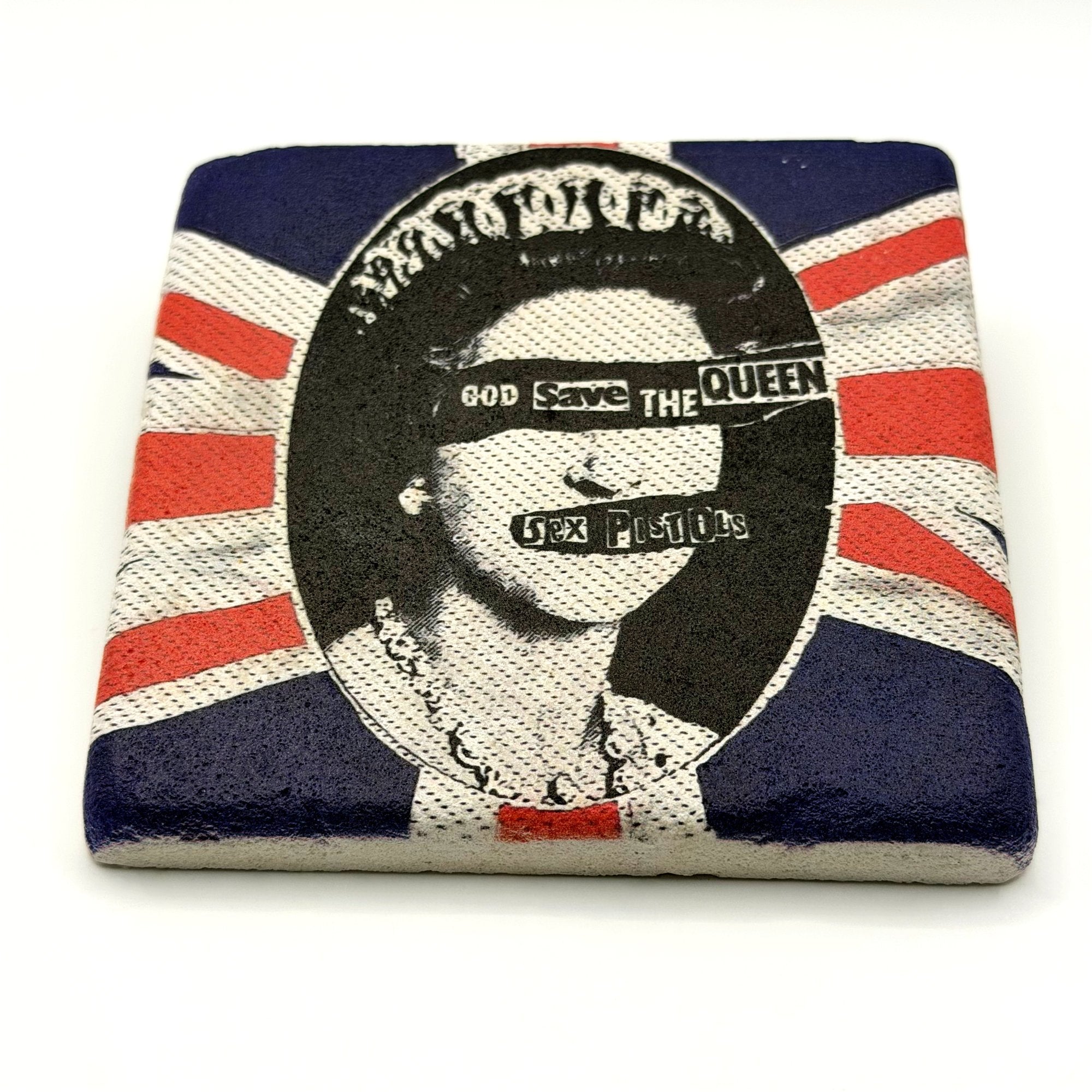 Sex Pistols God Save the Queen Stone Coaster