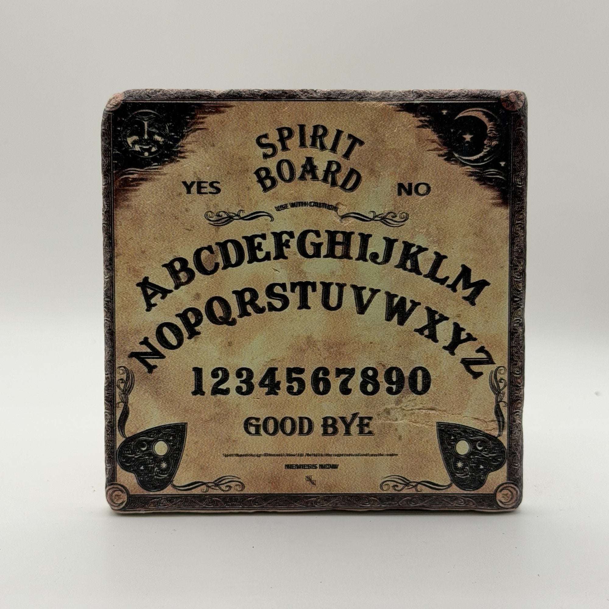 Size Matters No One Wants A Small Natural Travertine Stone Coaster artwork
