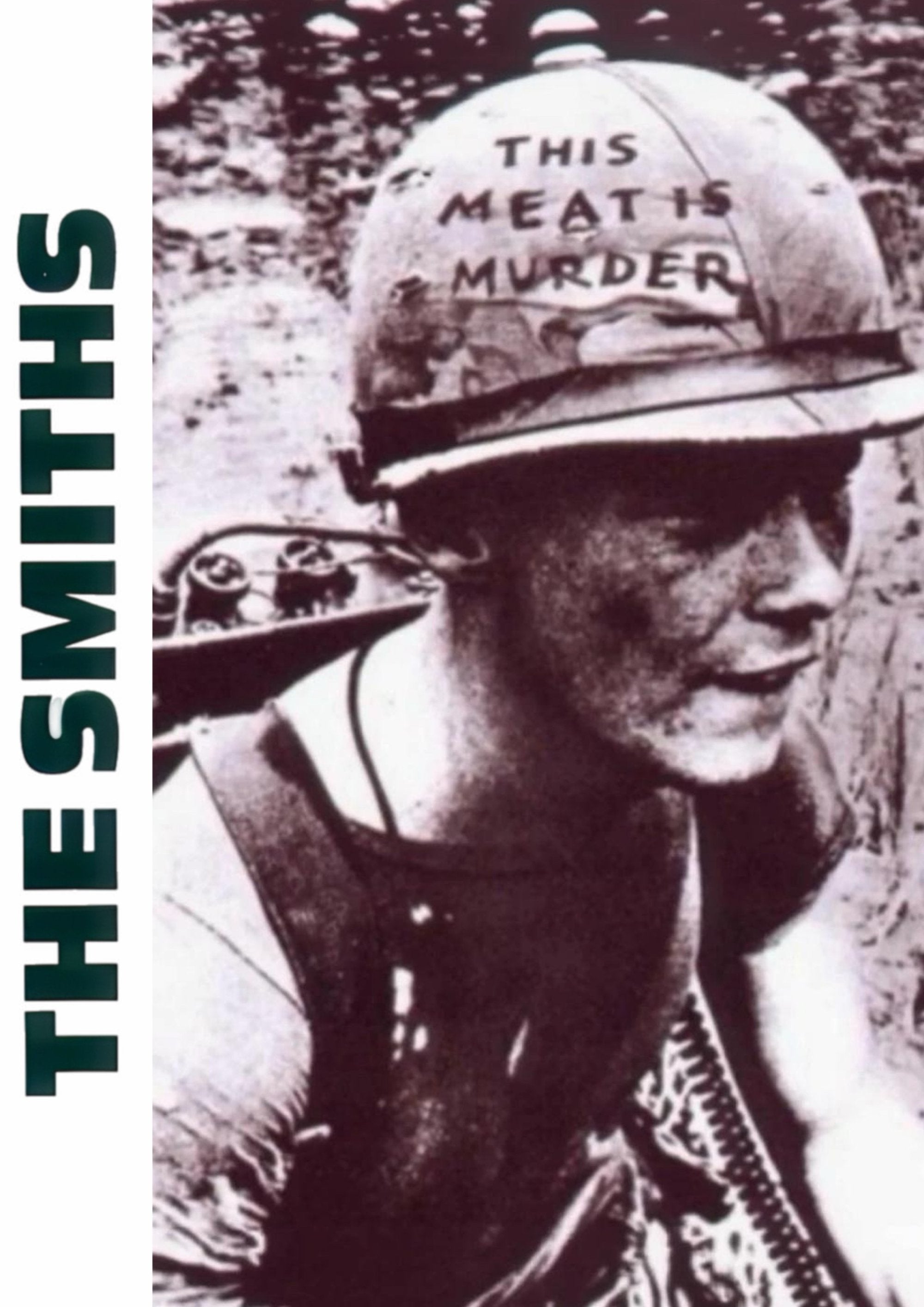 The Smiths This Meat Is Murder artwork printed on MDF wall poster