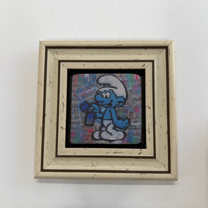 Variant Mapping v4 | smurf-graffiti-natural-stone-coaster | with White Frame | sha256:a4db160754c1