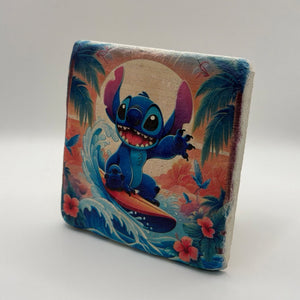 Stitch Cartoon Stone Coaster