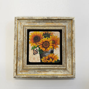 Variant Mapping v4 | sunflower-bouquet-and-butterfly-natural-stone-coaster | with Gold Frame | sha256:c699856b88ba