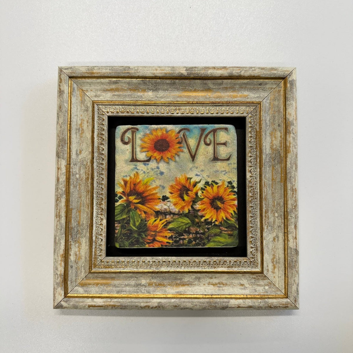 Variant Mapping v4 | sunflower-love-vintage-botanical-stone-coaster | with Gold Frame | sha256:0dad0364014b