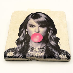 Taylor Swift Bubblegum Stone Coaster