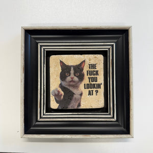 Variant Mapping v4 | the-fuck-you-lookin-at-natural-stone-coaster | with Black Frame | sha256:e3d4386ac654