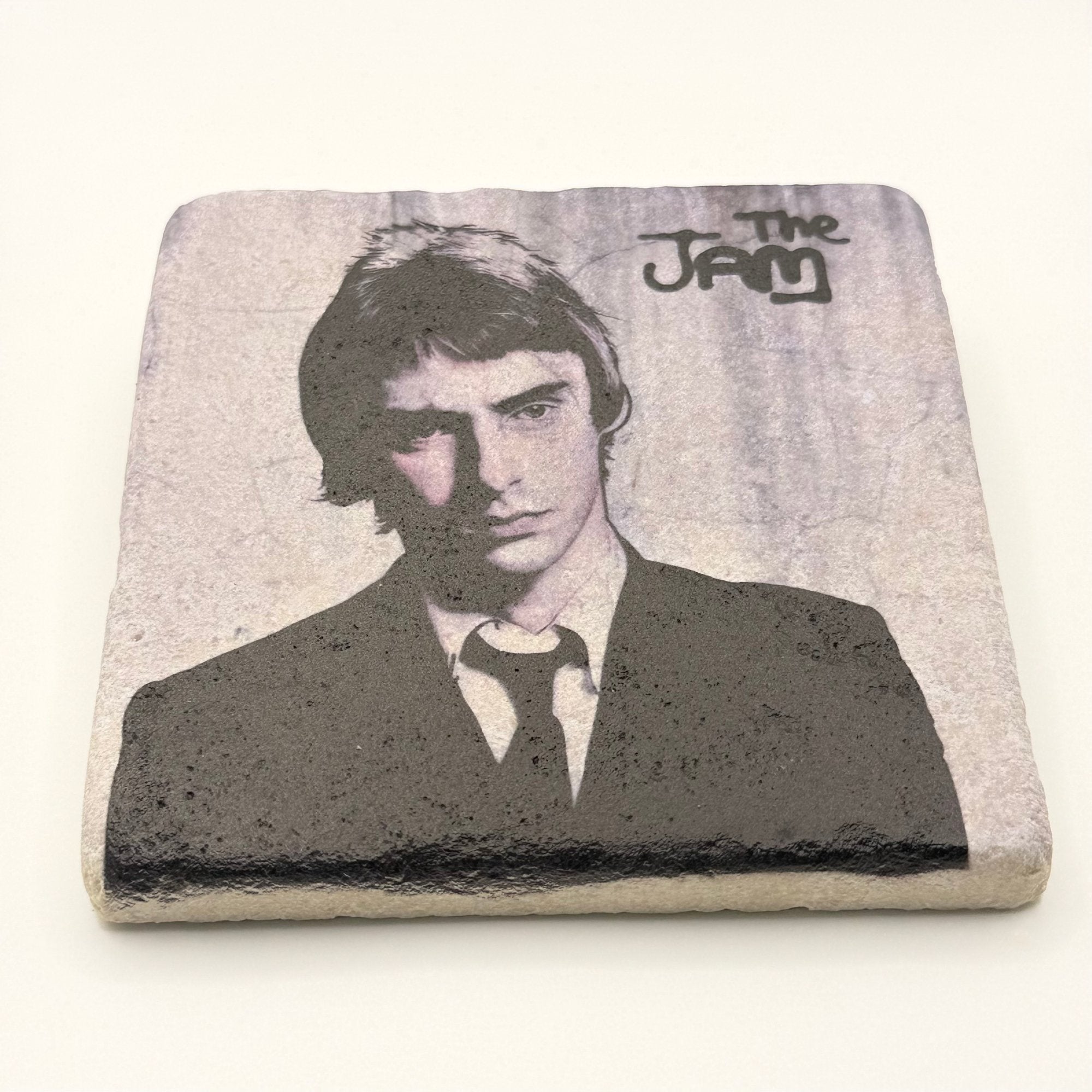 The Jam Natural Travertine Stone Coaster