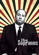 The Sopranos Tony Soprano artwork printed on MDF wall poster