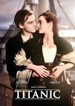 Titanic movie theatre artwork printed on MDF wall poster