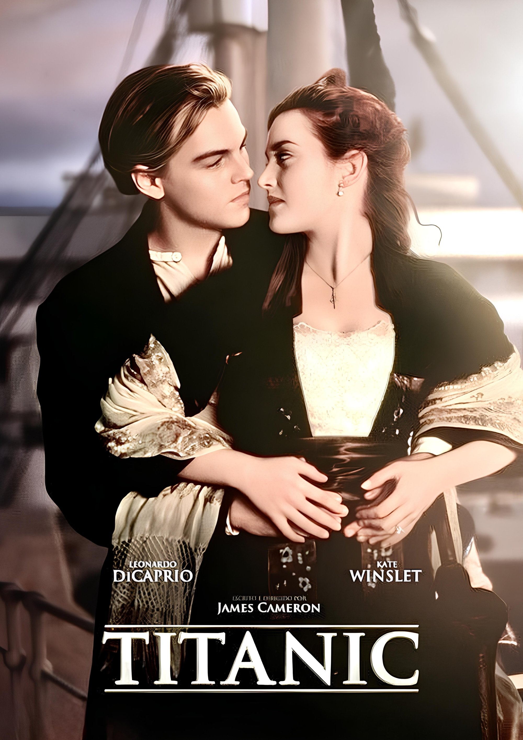 Titanic movie theatre artwork printed on MDF wall poster
