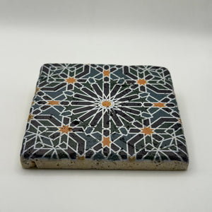 Ethnic Tribal Natural Stone Coaster