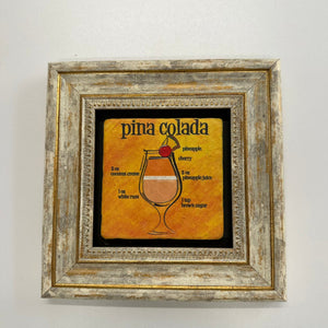 Variant Mapping v4 | tropical-pineapple-coaster-natural-travertine-stone-coaster | with Gold Frame | sha256:466634a189a2