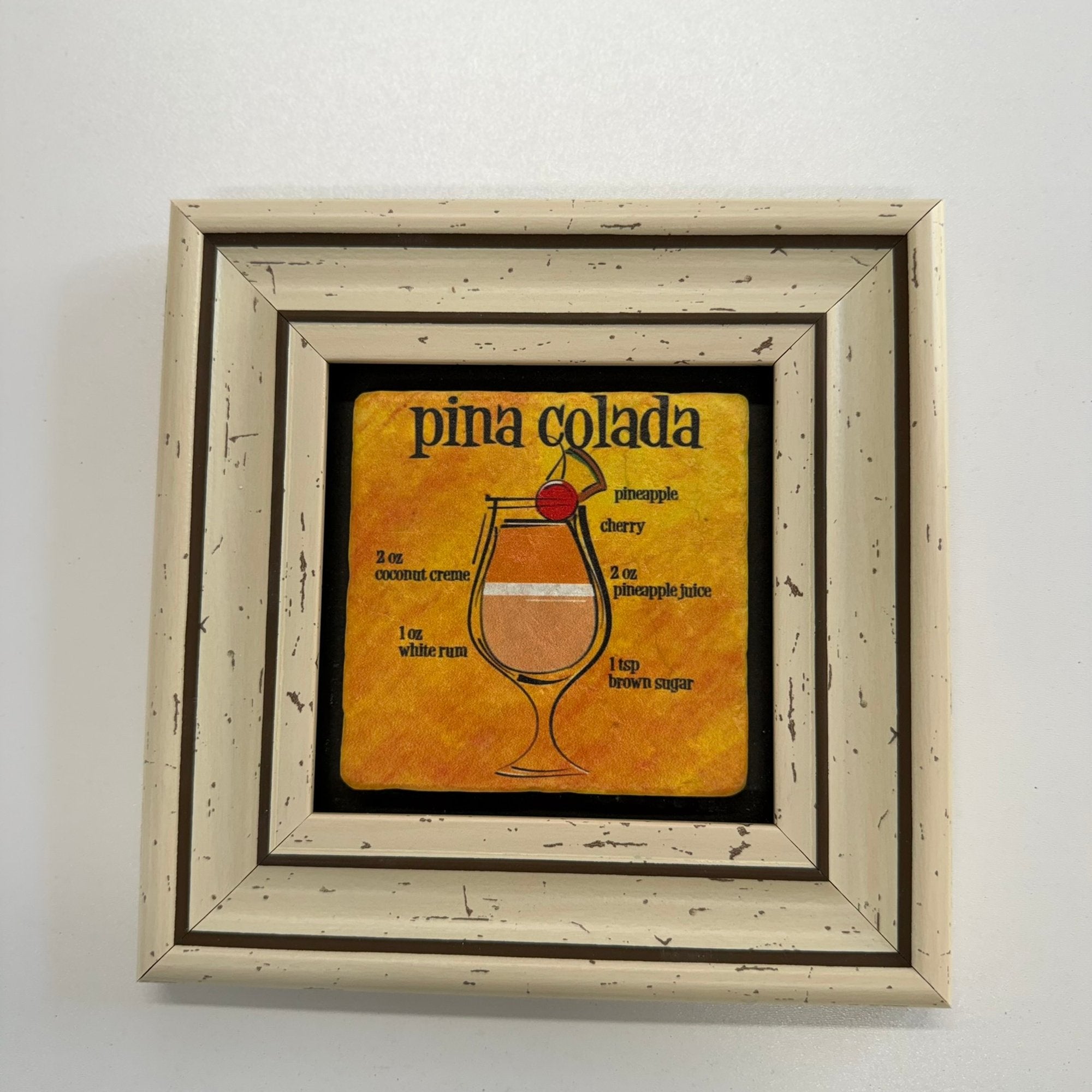 Variant Mapping v4 | tropical-pineapple-coaster-natural-travertine-stone-coaster | with White Frame | sha256:789a24a8eab6