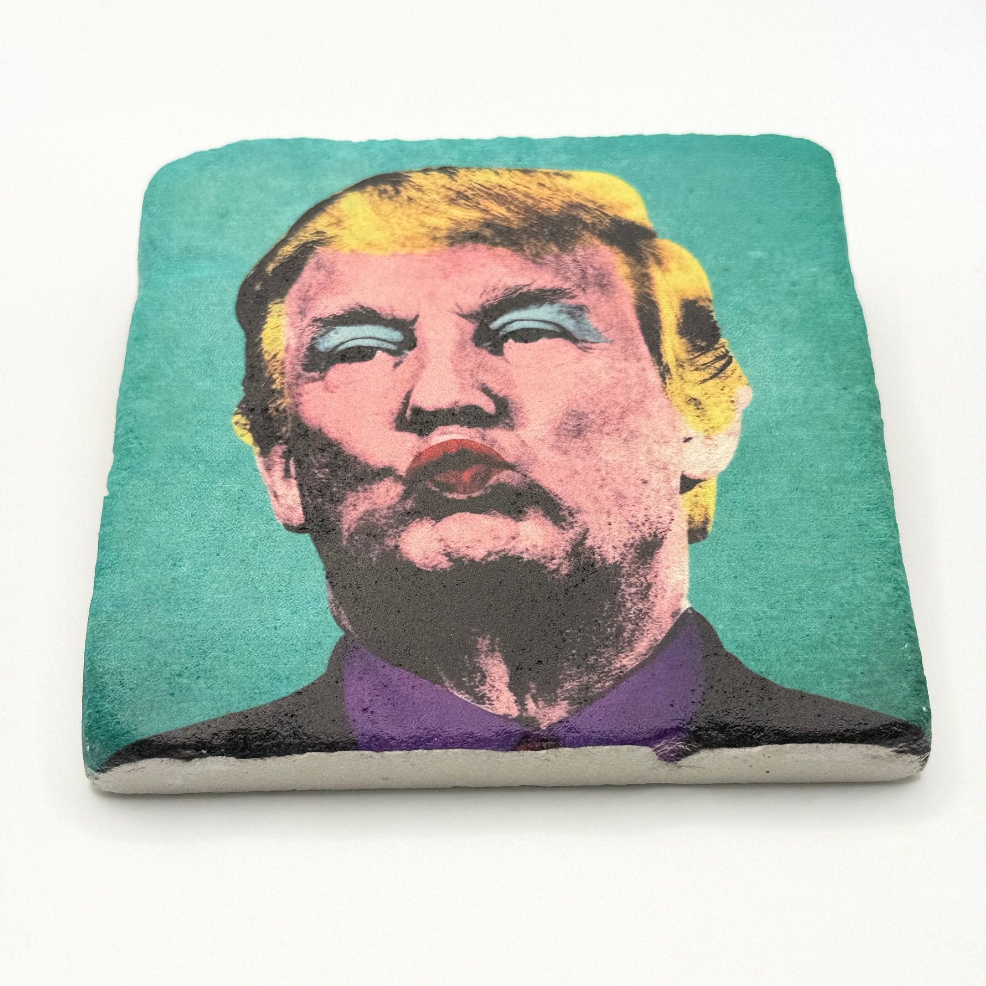 Donald Trump Stone Coaster