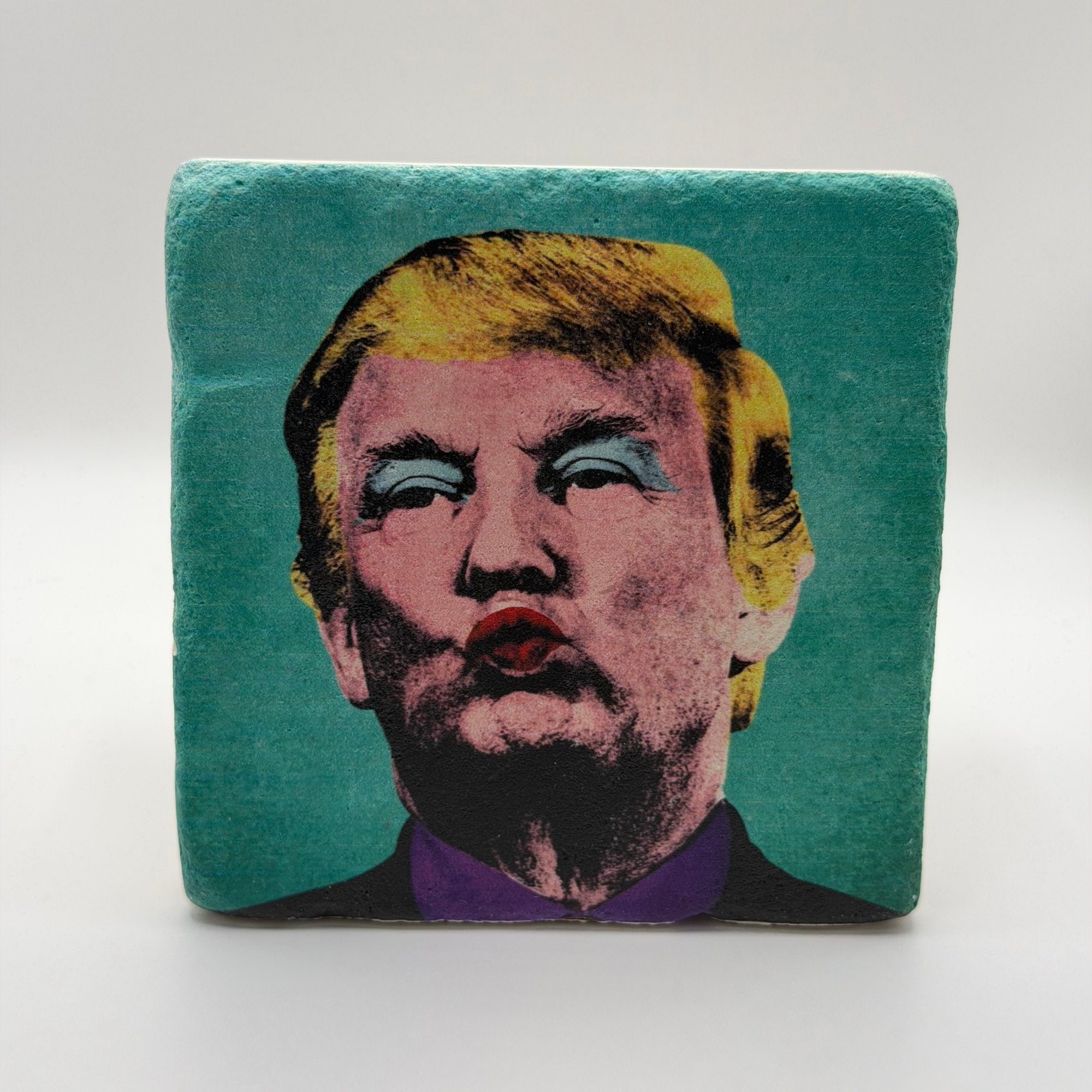Donald Trump Stone Coaster