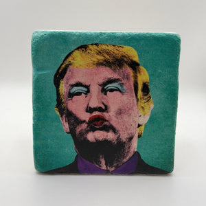 Donald Trump Stone Coaster