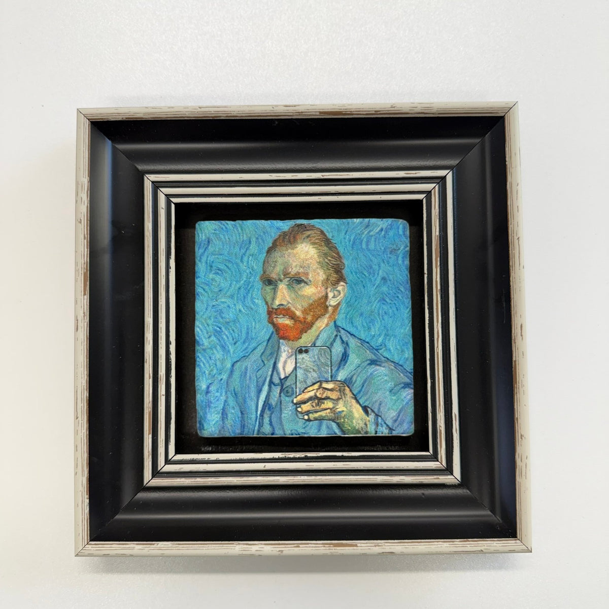 Variant Mapping v4 | vincent-van-gogh-selfie-natural-stone-coaster | with Black Frame | sha256:7fa0d4fbce73