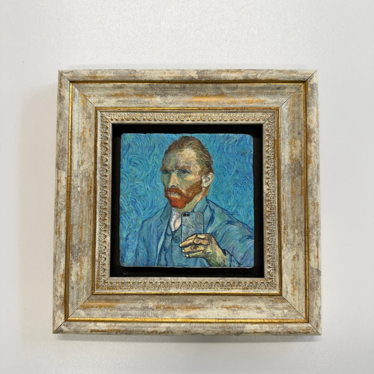 Variant Mapping v4 | vincent-van-gogh-selfie-natural-stone-coaster | with Gold Frame | sha256:9b1092292785
