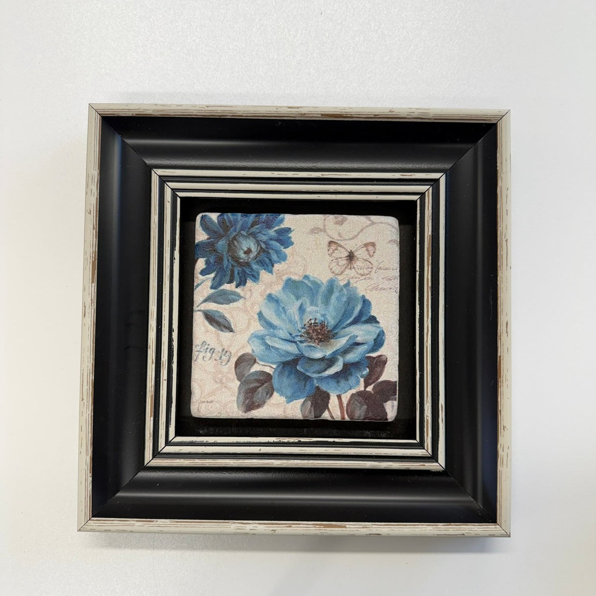 Variant Mapping v4 | vintage-blue-botanical-stone-coaster | with Black Frame | sha256:3a3b4bec5aac