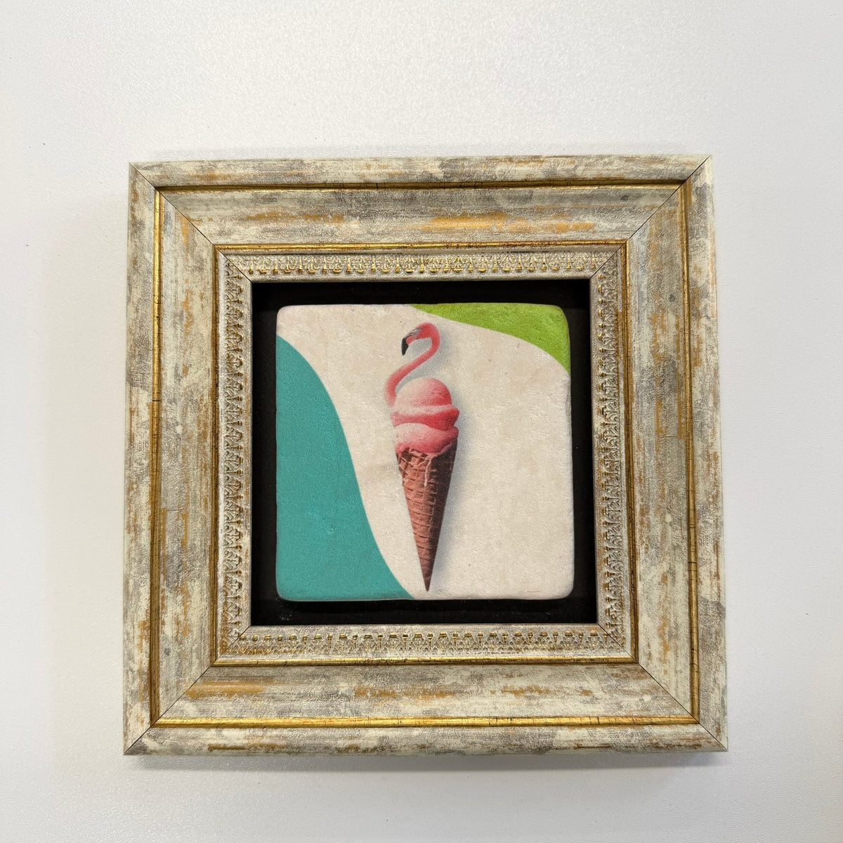 Variant Mapping v4 | vintage-ice-cream-natural-stone-coaster | with Gold Frame | sha256:bafef6e83852