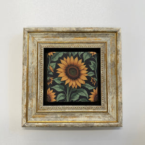 Variant Mapping v4 | vintage-sunflower-natural-travertine-stone-coaster | with Gold Frame | sha256:0f2f99f266c2