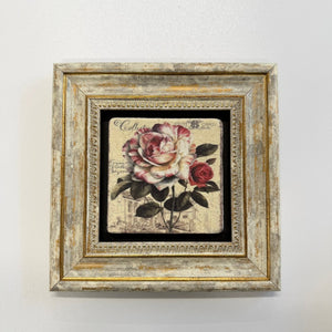 Variant Mapping v4 | vintage-white-rose-natural-stone-coaster | with Gold Frame | sha256:3ba2c918d536