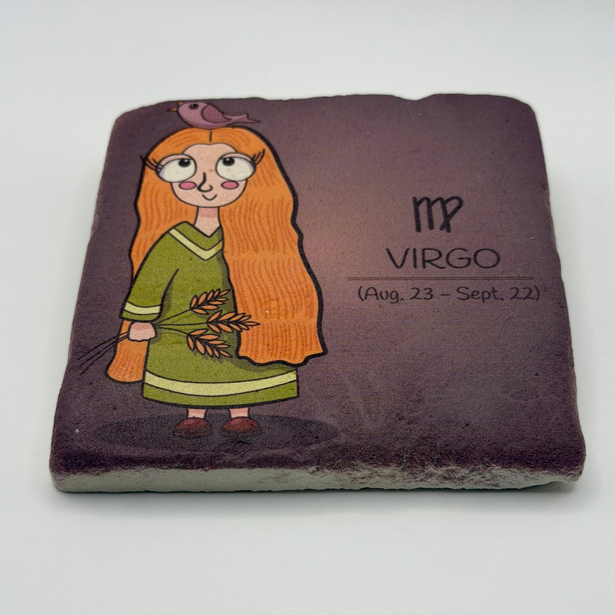 Virgo Stone Coaster