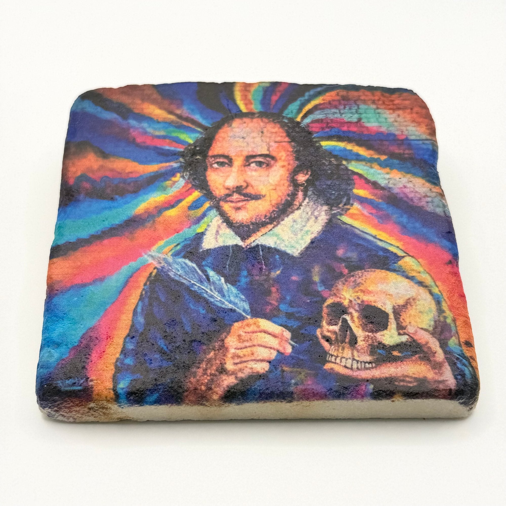 William Shakespeare Stone Coaster