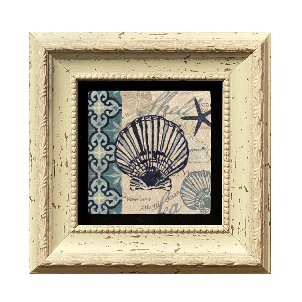 Frames with Stone Coasters 2 M95A White