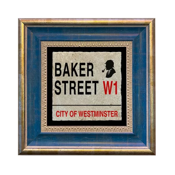 BAKER STREET FLAT BLUE