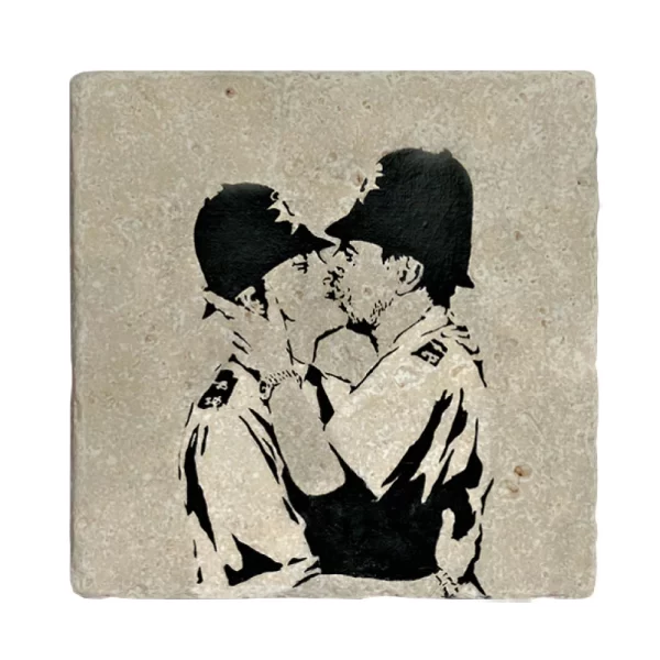 BANKSY COASTER B05