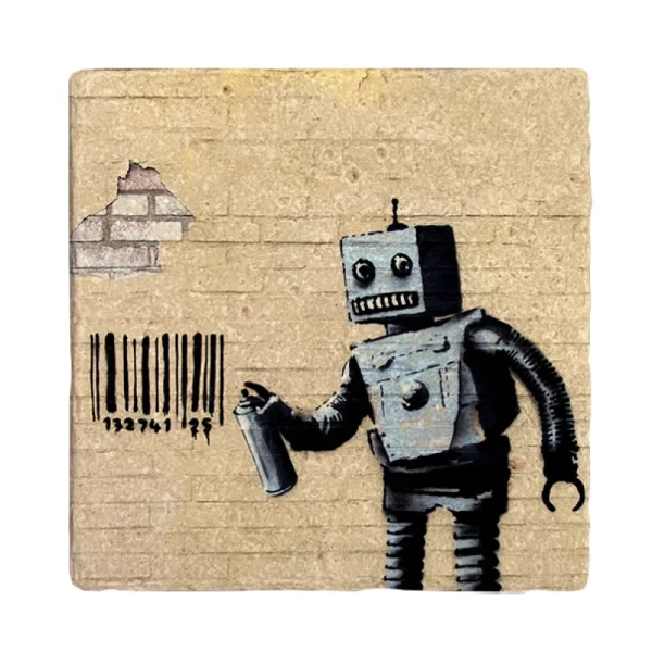 BANKSY COASTER B14