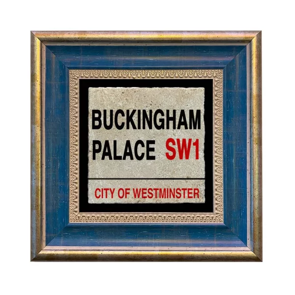 BUCKINGHAM PALACE FLAT BLUE