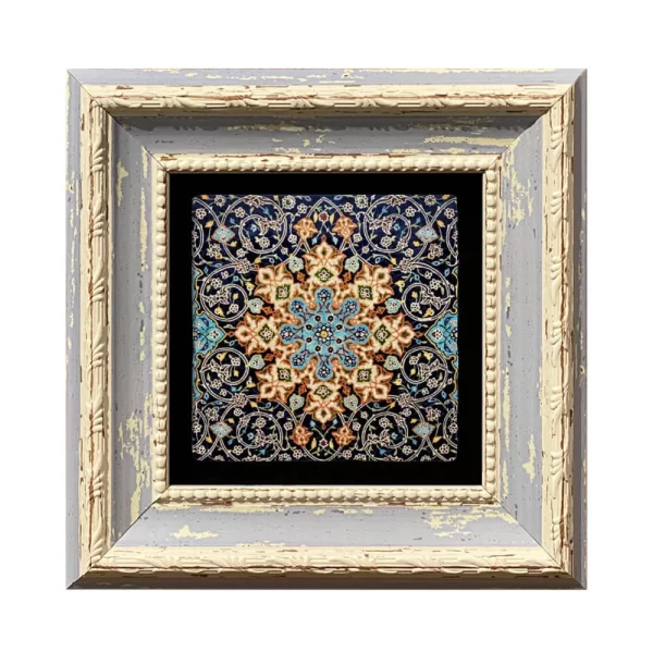 ETHNIC COASTER E01 BLUE FRAME