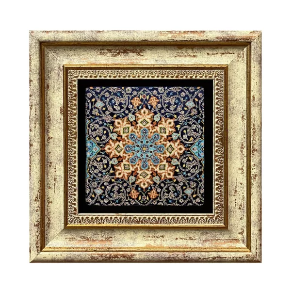 ETHNIC COASTER E01 GOLD FRAME