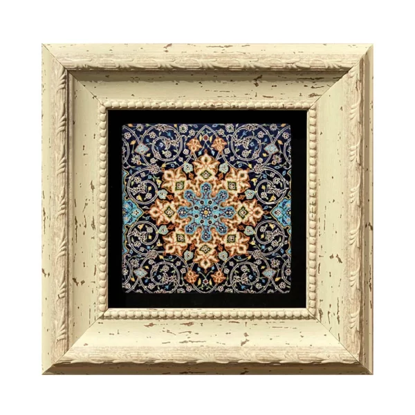 ETHNIC COASTER E01 WHITE FRAME