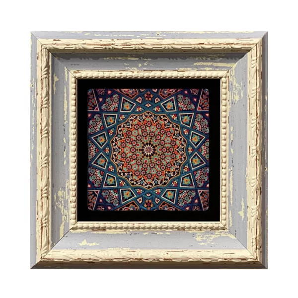 ETHNIC COASTER E02 BLUE FRAME