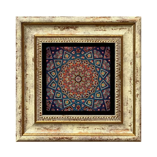 ETHNIC COASTER E02 GOLD FRAME